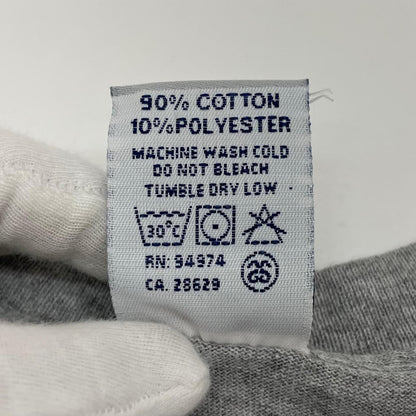 【中古】STUSSY | ステューシー スカル 銀タグ　半袖Ｔシャツ グレー サイズ：L【尾張小牧店】