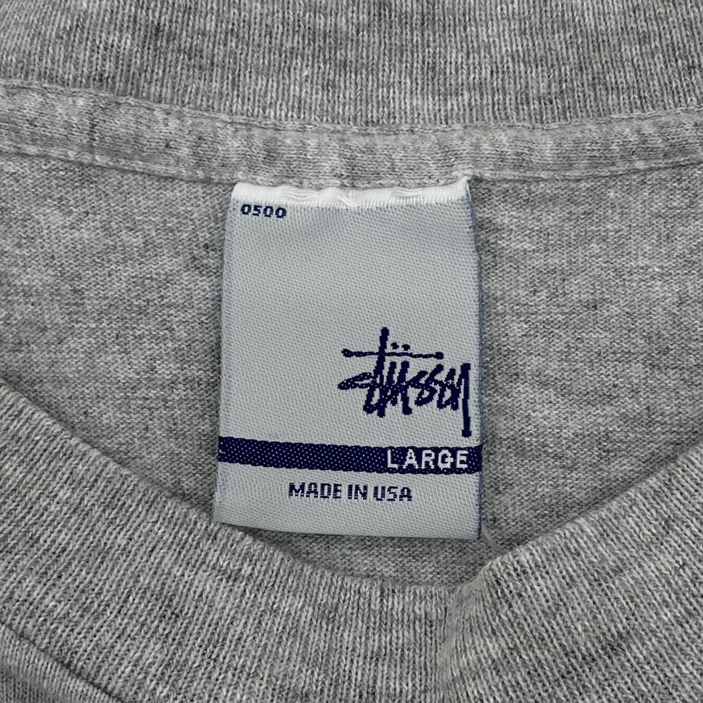 【中古】STUSSY | ステューシー スカル 銀タグ　半袖Ｔシャツ グレー サイズ：L【尾張小牧店】