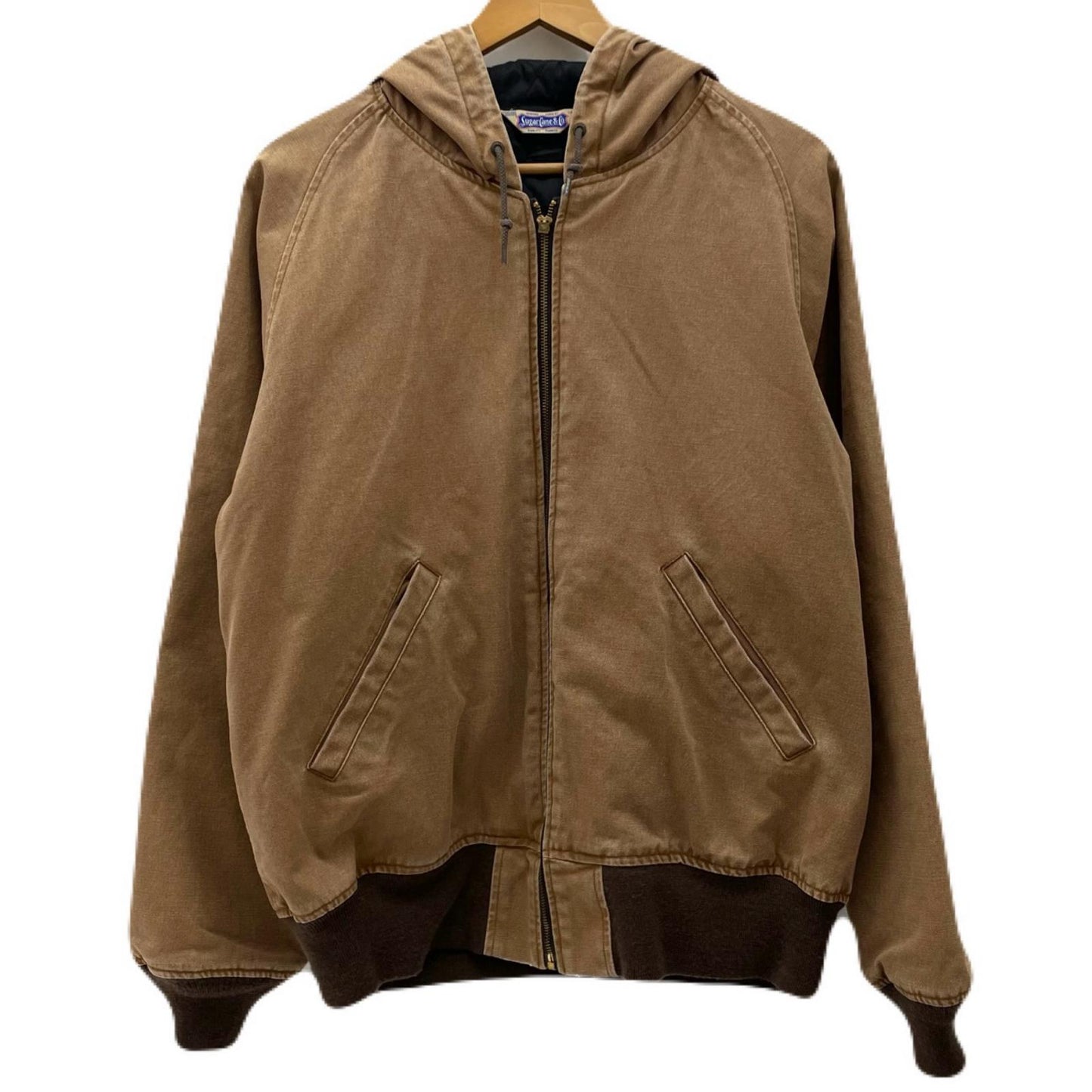 【中古】SUGAR CANE | シュガーケーン COTTON DUCK PADDED WORK PARKA ワークジャケット SC15610 ブラウン サイズ：L【尾張小牧店】