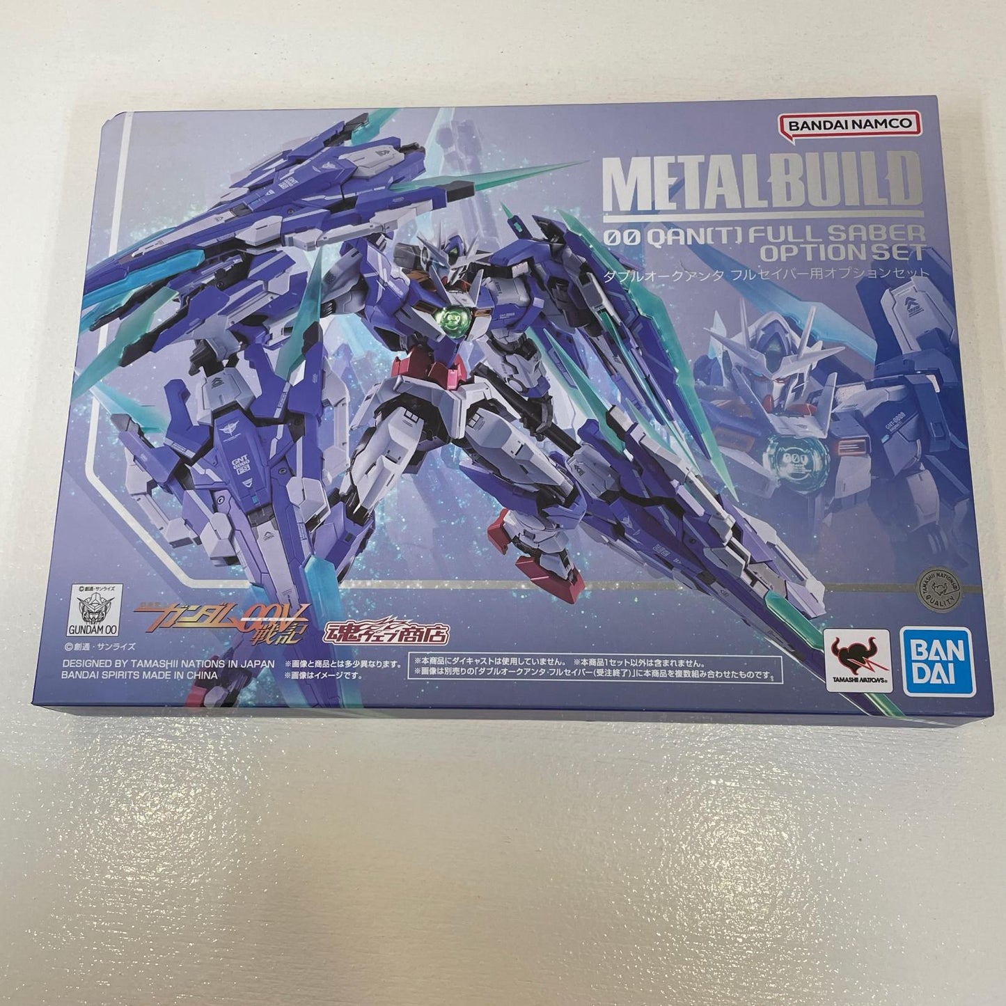 フィギュア METALBUILDダブルオークアンタフルセイバー用オプションセット「機動戦士ガンダム00V戦記」魂ウェブ商店限定【フィギュア】【尾張小牧店】