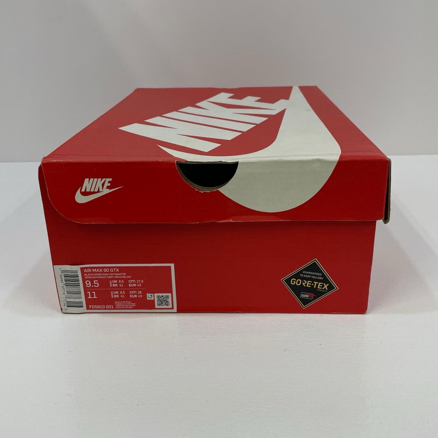 NIKE | ナイキ AIR MAX 90 GTX スニーカー 27.5cm FD5910-001 ブラック