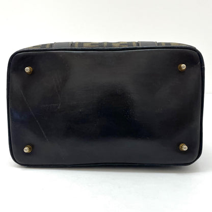 【中古】FENDI | フェンディ　ズッカ ハンドバッグ ブラウン【尾張小牧店】