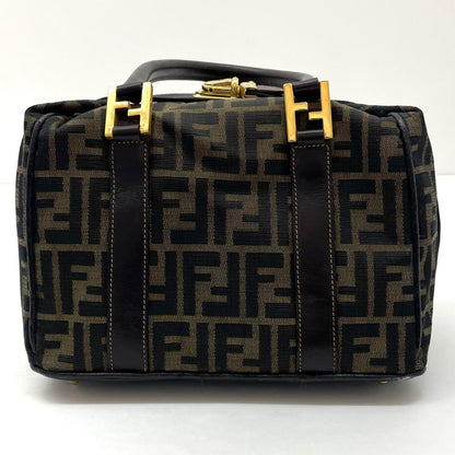 【中古】FENDI | フェンディ　ズッカ ハンドバッグ ブラウン【尾張小牧店】