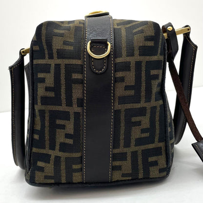 【中古】FENDI | フェンディ　ズッカ ハンドバッグ ブラウン【尾張小牧店】