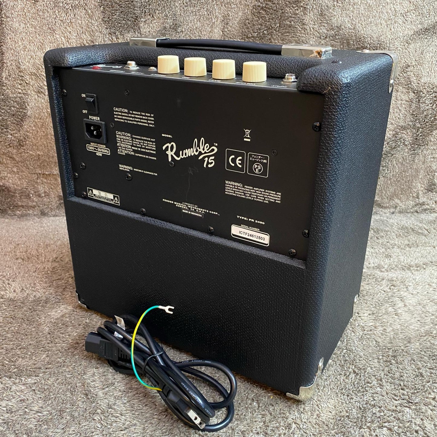 楽器 Rumble15 V3 Fender【尾張小牧店】