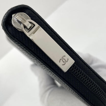 【中古】CHANEL | シャネル 長財布 ブラック【尾張小牧店】