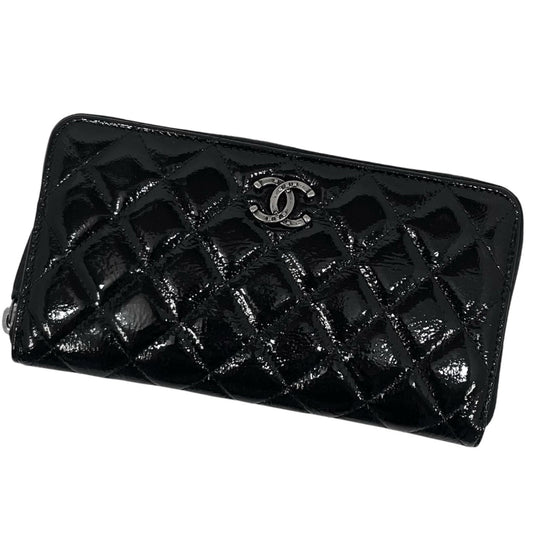 【中古】CHANEL | シャネル 長財布 ブラック【尾張小牧店】