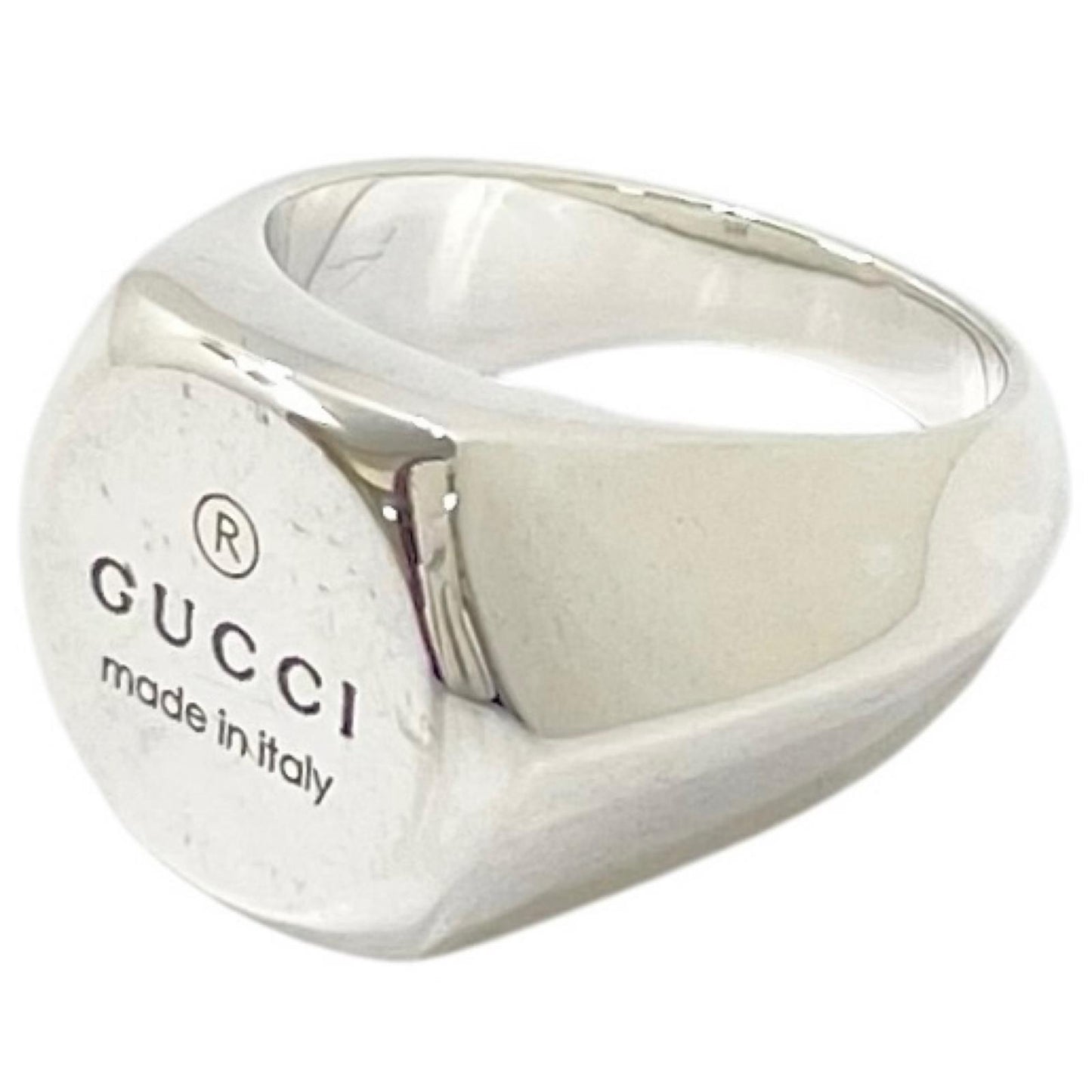 【中古】GUCCI | グッチ ヘキサゴン シグネット リング・指輪 シルバー【尾張小牧店】
