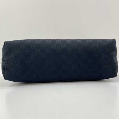 【中古】GUCCI | グッチ GGキャンバス シェリーライン ショルダーバッグ 189751・497717 ブラック【尾張小牧店】