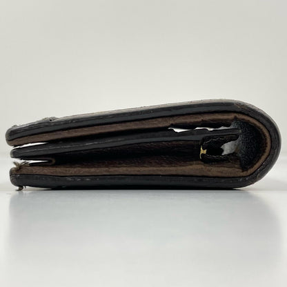 【中古】GUCCI | グッチ GGスプリーム ベージュ エボニー オフィディア 二つ折り財布 523155・0416 ブラウン【尾張小牧店】