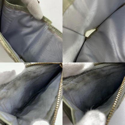 【中古】Dior | ディオール サドルロータスウォレット コンパクト 三つ折り財布 S5652CTZQ グレー【尾張小牧店】
