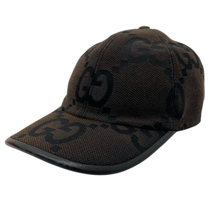 【中古】GUCCI | グッチ　ジャンボGG キャップ 帽子　ブラウン サイズ：M【尾張小牧店】