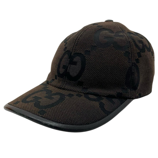 【中古】GUCCI | グッチ　ジャンボGG キャップ 帽子　ブラウン サイズ：M【尾張小牧店】