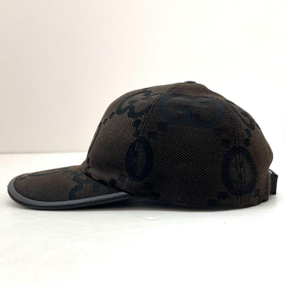 【中古】GUCCI | グッチ　ジャンボGG キャップ 帽子　ブラウン サイズ：M【尾張小牧店】