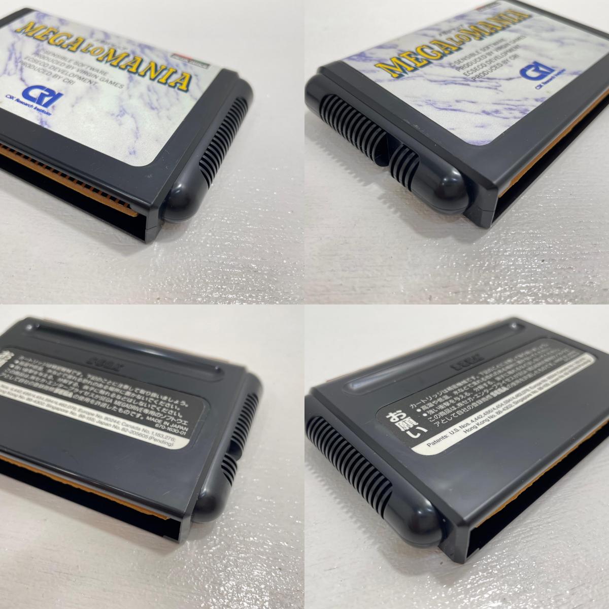 ゲームソフト メガドライブ MEGA LO MANIA / メガロマニア その他 T-68053 【レトロ】【尾張小牧店】