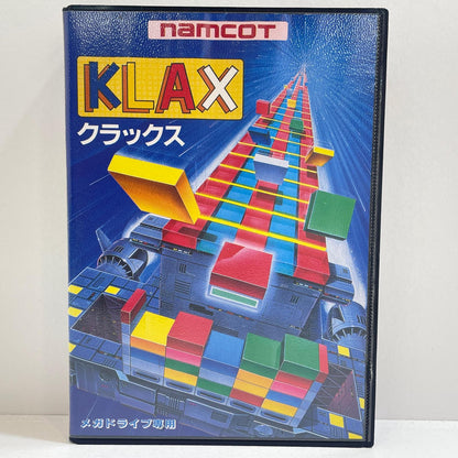 ゲームソフト　メガドライブ・KLAX(クラックス) ※ハガキ・保証書付き　T-14063【尾張小牧店】