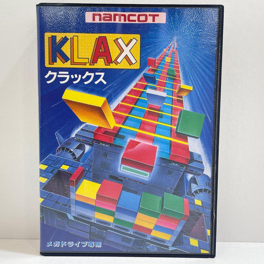 ゲームソフト　メガドライブ・KLAX(クラックス) ※ハガキ・保証書付き　T-14063【尾張小牧店】