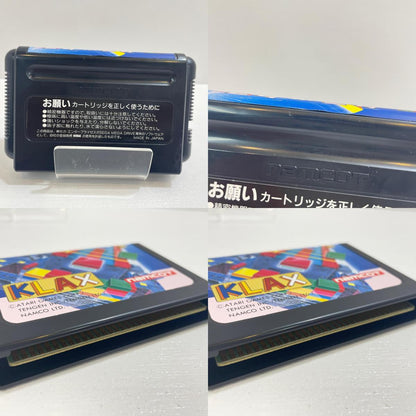 ゲームソフト　メガドライブ・KLAX(クラックス) ※ハガキ・保証書付き　T-14063【尾張小牧店】