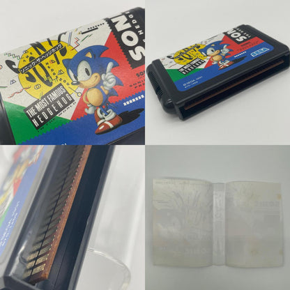 ゲームソフト　メガドライブ／ソニック・ザ・ヘッジホッグ※ハガキあり・G-4049【尾張小牧店】