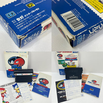 【中古】 ゲームソフト　※難あり　メガドライブ ソニック＆ナックルズ ※ハガキ･チラシあり G-4124【尾張小牧店】