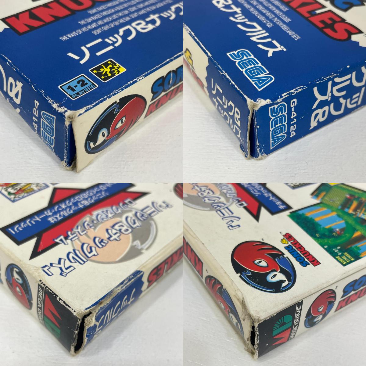 【中古】 ゲームソフト　※難あり　メガドライブ ソニック＆ナックルズ ※ハガキ･チラシあり G-4124【尾張小牧店】