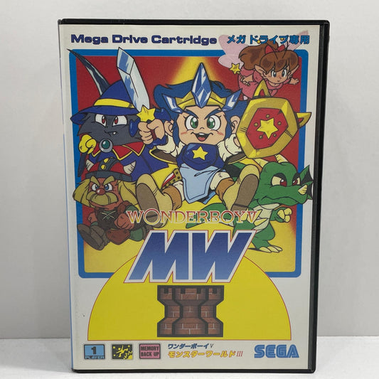 【中古】 ゲームソフト　メガドライブ ワンダーボーイV モンスターワールドIII G-5509【尾張小牧店】