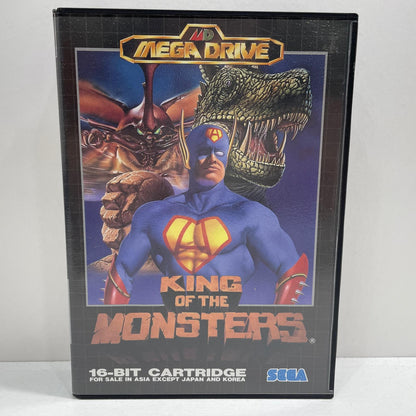 ゲームソフト メガドライブ キング・オブ・ザ・モンスターズ EU・アジア版 その他 1086-40 【レトロ】【尾張小牧店】