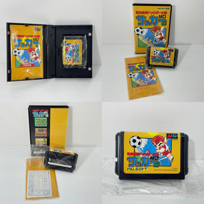 【中古】 ゲームソフト　※ハガキあり　メガドライブ 熱血高校ドッジボール部サッカー編MD T-74033【尾張小牧店】