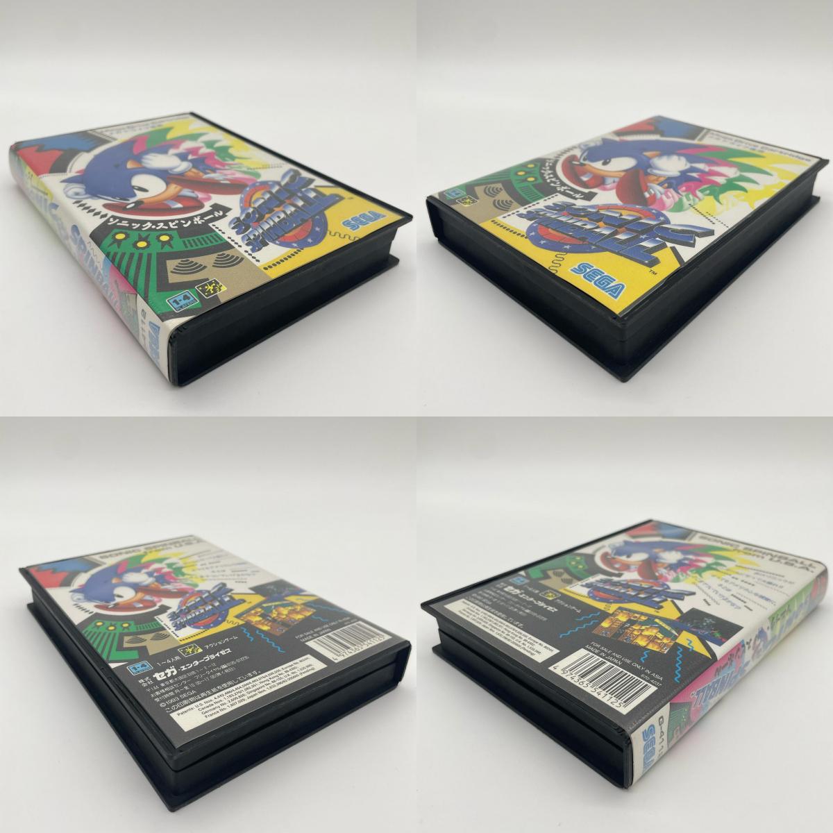 ゲームソフト　メガドライブ／ソニック・スピンボール※ハガキ・チラシあり／G-4112【尾張小牧店】