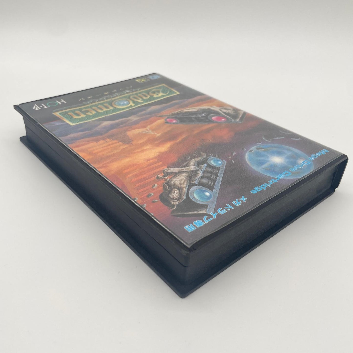 ゲームソフト　メガドライブ／バッドオーメン・ハガキあり・T-28043【尾張小牧店】