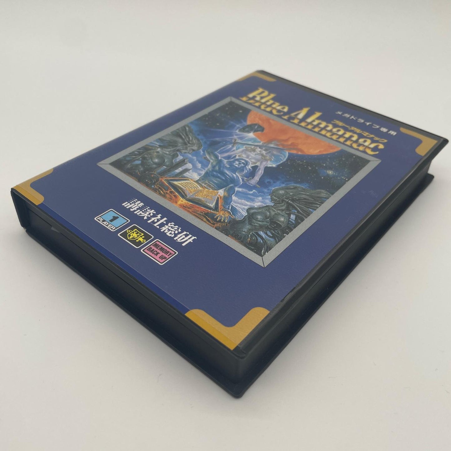 ゲームソフト メガドライブ／ブルーアルマナック・ハガキあり・T-46013【尾張小牧店】