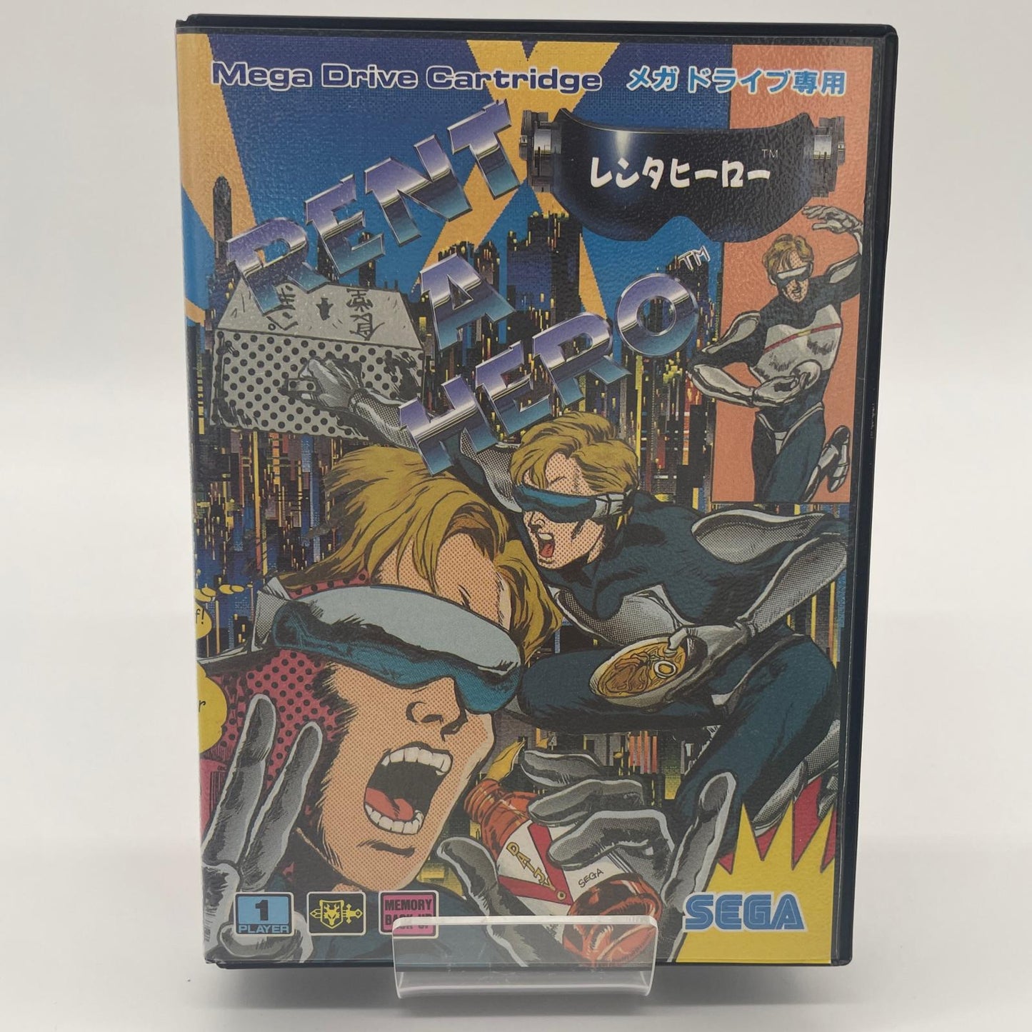 ゲームソフト　メガドライブ／レンタヒーロー・G-5508【尾張小牧店】