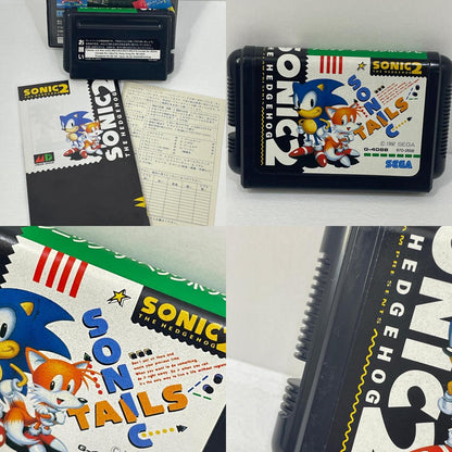 【中古】 ゲームソフト　メガドライブ ソニック・ザ・ヘッジホッグ2 ハガキあり G-4088【尾張小牧店】