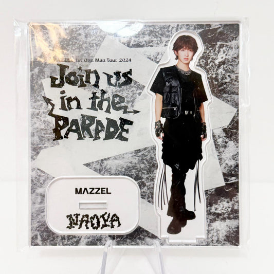 【中古】 アイドルグッズ MAZZEL NAOYA アクスタ Join us in the PARADE Ver.2 マーゼル ナオヤ 【アイドル】【ポスト投函】【代引き不可】【尾張小牧店】
