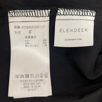 【中古】ELENDEEK | エレンディーク ベスト ブラック サイズ：FreeSize【尾張小牧店】
