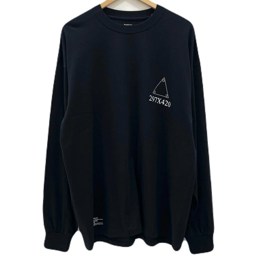 FreshService | フレッシュサービス AS×FS CORPORATE L/S TEE 長袖Ｔシャツ FSC253-70151AS ブラック サイズ：M【尾張小牧店】