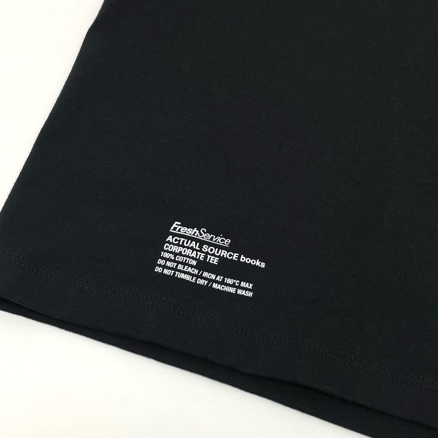 FreshService | フレッシュサービス AS×FS CORPORATE L/S TEE 長袖Ｔシャツ FSC253-70151AS ブラック サイズ：M【尾張小牧店】