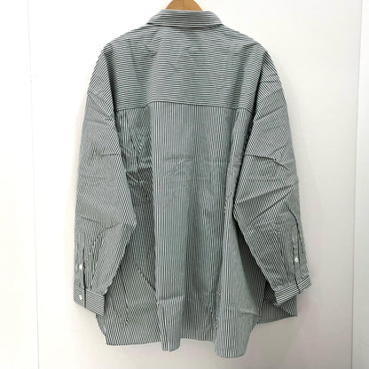 FreshService | フレッシュサービス CORPORATE UNIFORM L/S SHIRT 長袖Ｔシャツ FSC261-50102B ホワイト×グリーン サイズ：L【尾張小牧店】