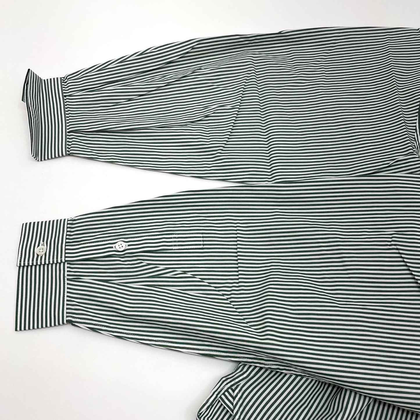 FreshService | フレッシュサービス CORPORATE UNIFORM L/S SHIRT 長袖Ｔシャツ FSC261-50102B ホワイト×グリーン サイズ：L【尾張小牧店】