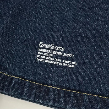 FreshService | フレッシュサービス WORKERS DENIM JACKET デニム FSC261-202630B ブルー サイズ：M【尾張小牧店】