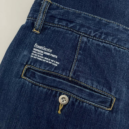 FreshService | フレッシュサービス SEERSUCKER TRACK PANTS デニムパンツ FSC261-402670B ブルー サイズ：L【尾張小牧店】