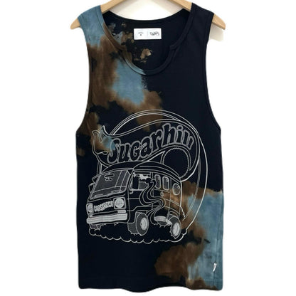 SUGARHILL | シュガーヒル CarService MELT DYE TANK タンクトップ 26880905 ブラック サイズ：2【尾張小牧店】