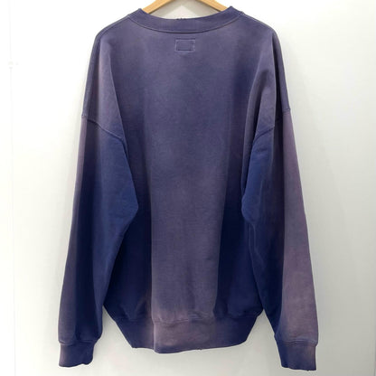 Henry Neck Sweat T/C MltPch スウェット G16PO074 パープル サイズ：M【尾張小牧店】