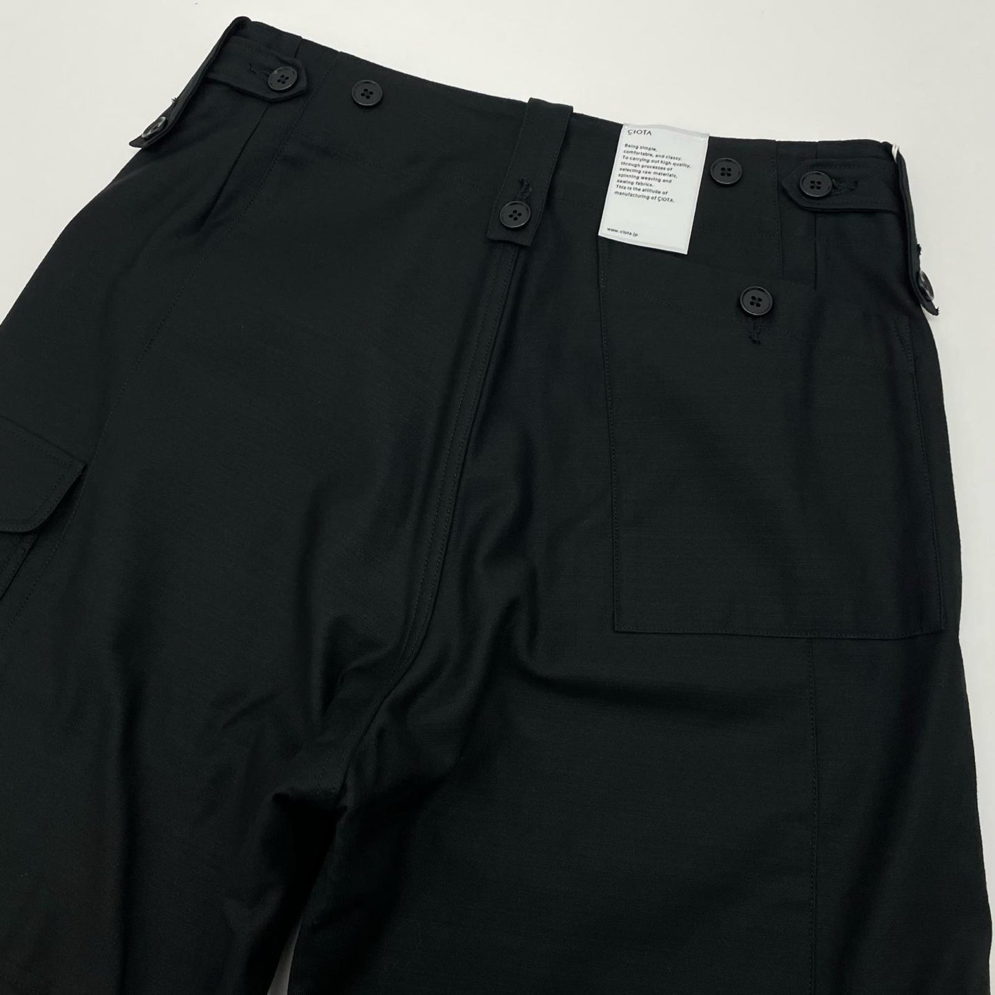CIOTA(1LDKコーナー) | シオタ BRITISH ARMY COMBAT PANTS パンツ PTLM-176 ブラック サイズ：5【尾張小牧店】