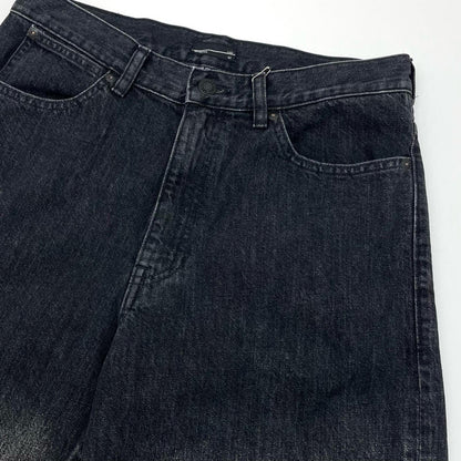 LAD MUSICIAN | ラッドミュージシャン 11.5oz GRADATION DENIM WIDE STRAIGHT PANTS デニムパンツ 2126-504 ブラック サイズ：44【尾張小牧店】