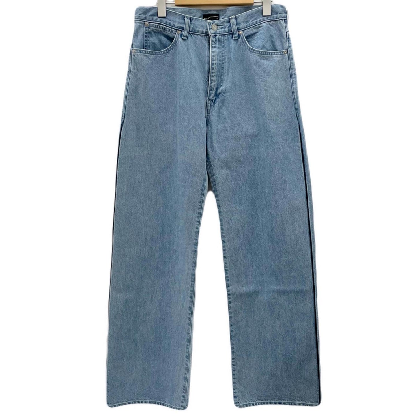 LAD MUSICIAN | ラッドミュージシャン 11.5oz BLEACH DENIM STRAIGHT PANTS デニムパンツ 2126-513 ブルー サイズ：44【尾張小牧店】