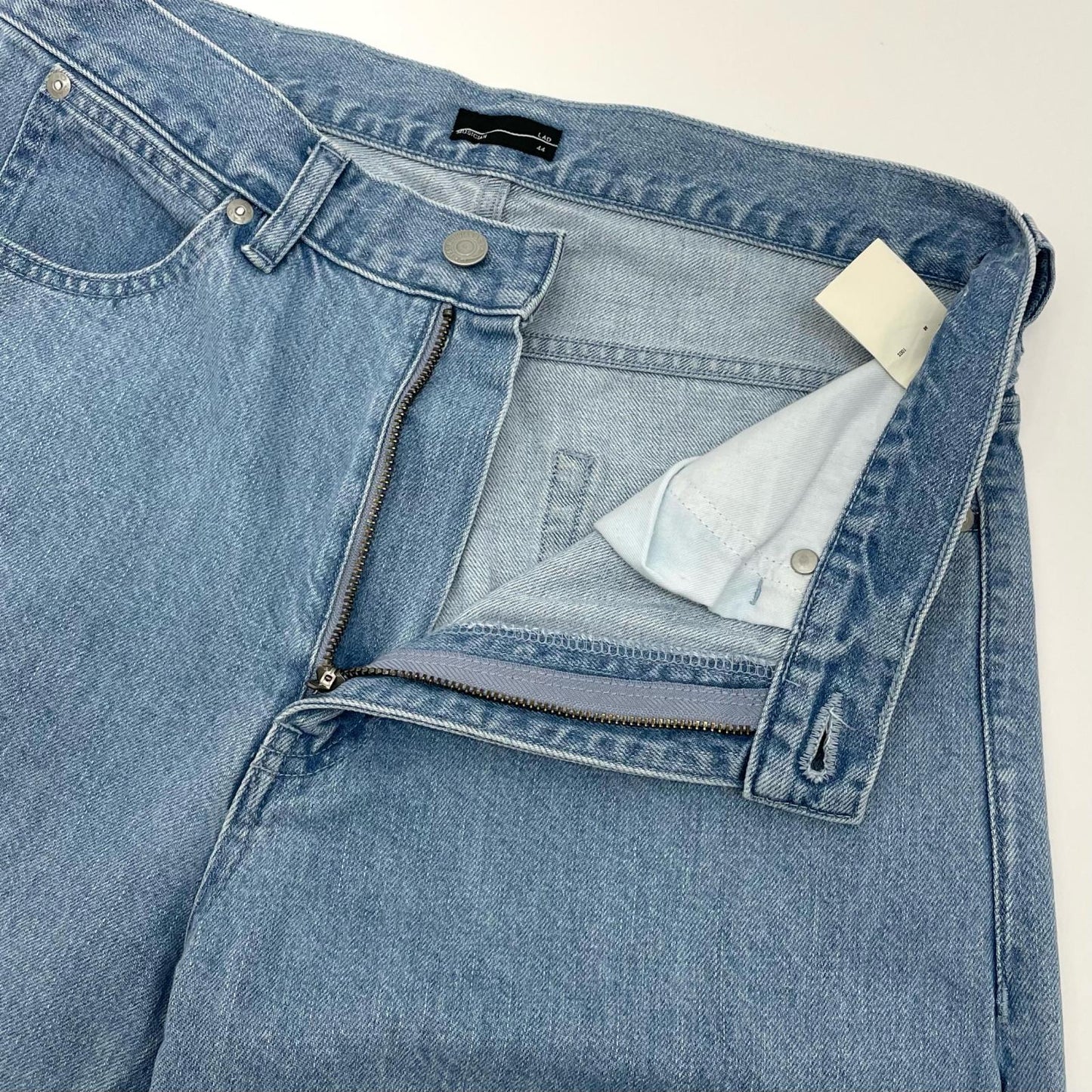 LAD MUSICIAN | ラッドミュージシャン 11.5oz BLEACH DENIM STRAIGHT PANTS デニムパンツ 2126-513 ブルー サイズ：44【尾張小牧店】