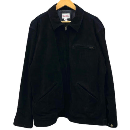 Distressed Suede Work Jacket その他アウター G16BL014 ブラック サイズ：M【尾張小牧店】