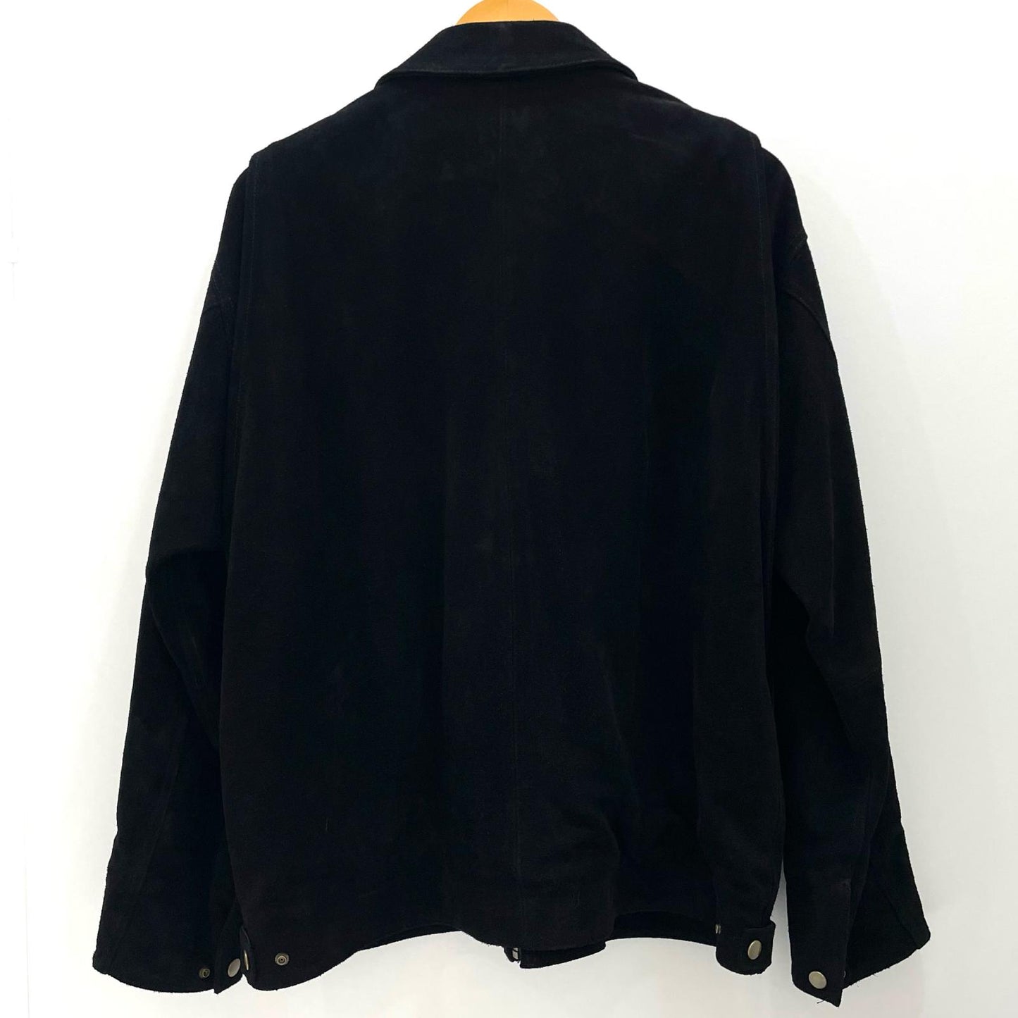 Distressed Suede Work Jacket その他アウター G16BL014 ブラック サイズ：M【尾張小牧店】