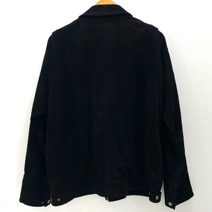 Distressed Suede Work Jacket その他アウター G16BL014 ブラック サイズ：M【尾張小牧店】